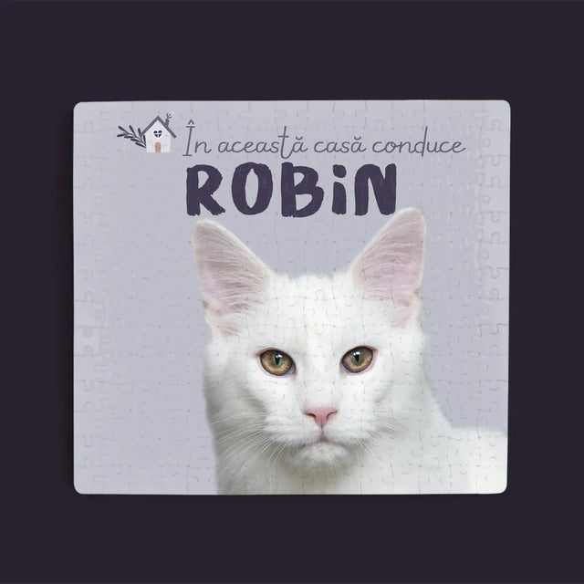 Fotografie Si Semnătură: În Această Casă Conduce Animalul - Puzzle