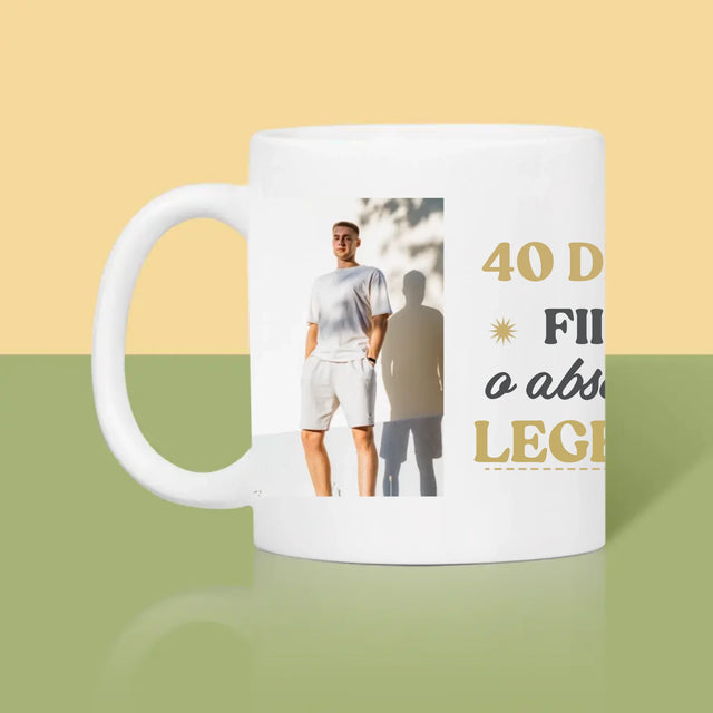 Colaj De Fotografii: 40 De Ani Fiind O Legendă - Cană