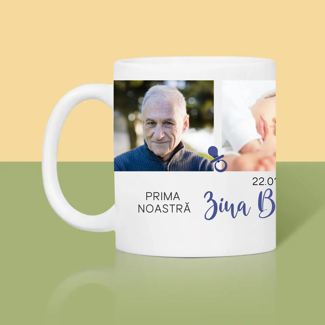 Colaj De Fotografii: Prima Ziua Bunicului - Cană