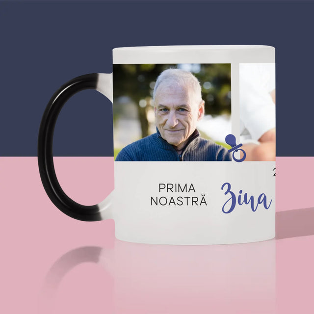 Colaj De Fotografii: Prima Ziua Bunicului - Cană