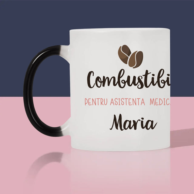 Creator De Personaj: Combustibil Pentru Asistenta Medicală - Cană