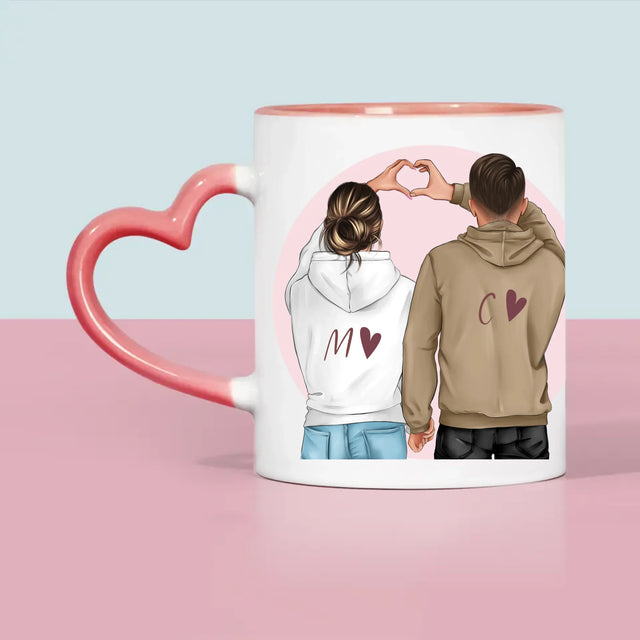 Creator De Personaj: Cuplu Inimă - Cană