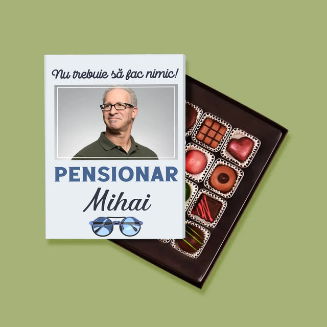 Fotografie Si Semnătură: Nu Trebue Să Fac Nimic! Pensionar - Praline