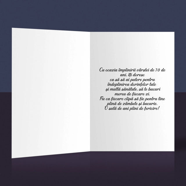 Fotografie Si Semnătură: Nu Trebue Să Fac Nimic! Pensionar - Card Cu Felicitări