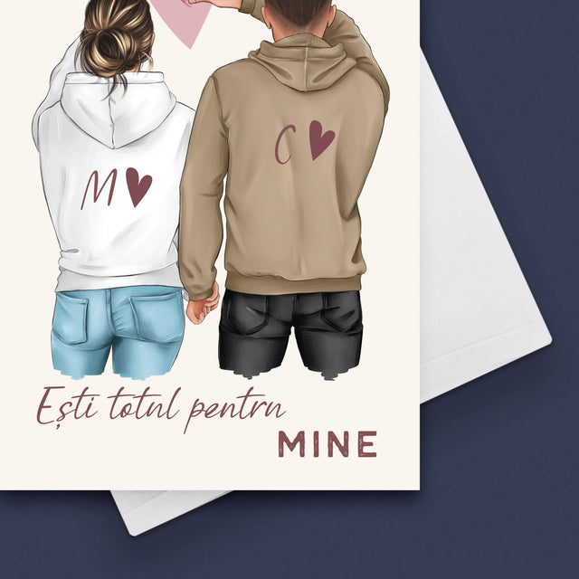 Creator De Personaj: Cuplu Inimă - Card Cu Felicitări