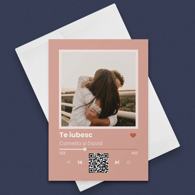 Fotografie Si Semnătură: Cântecul Tău Cu Cod - Card Cu Felicitări