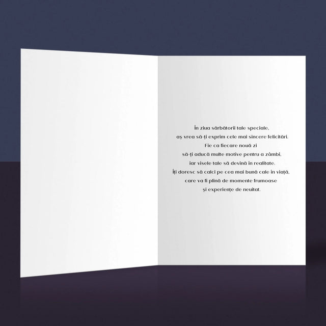 Cuvânt Din Fotografii: A 40 Zi De Naștere Momente Frumoase - Card Cu Felicitări