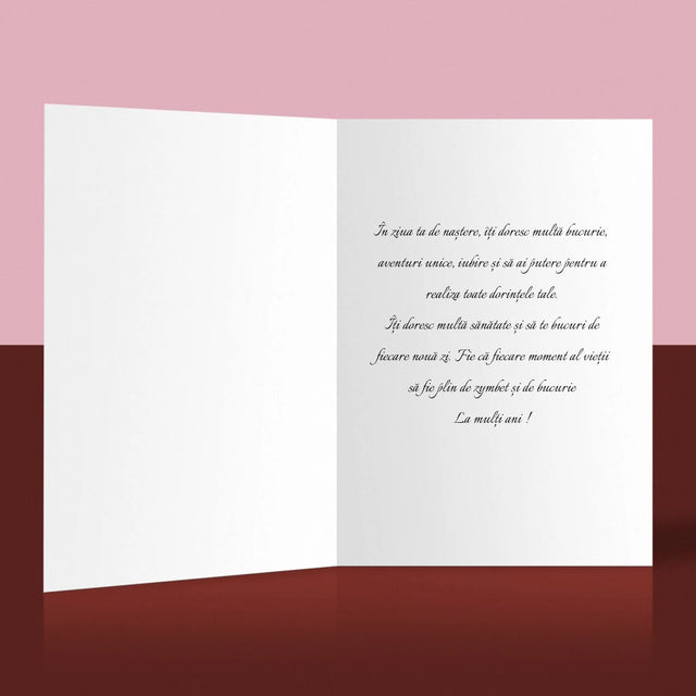 Formă Din Fotografii: A 50 Zi De Naștere - Card Cu Felicitări