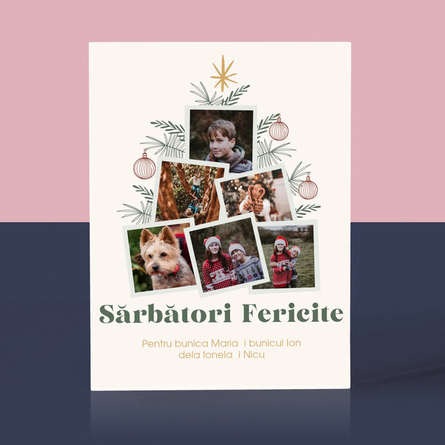 Colaj De Fotografii: Brad - Bloc Acrilic