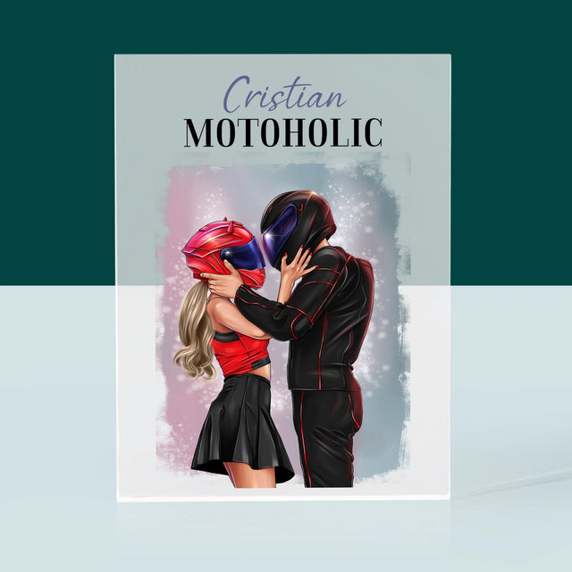Creator De Personaj: Motoholic - Bloc Acrilic