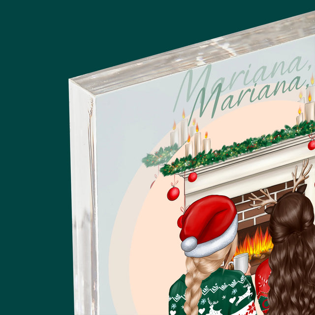 Creator De Personaj: Cele Mai Bune Prietene De Sărbători - Bloc Acrilic