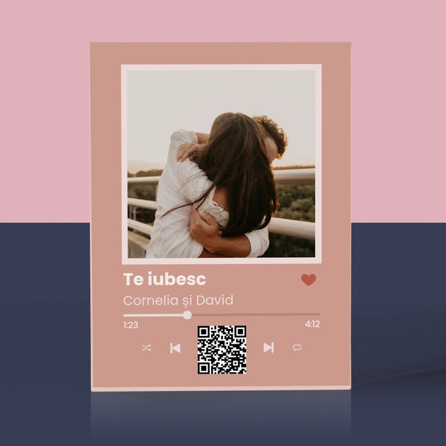 Fotografie Si Semnătură: Cântecul Tău Cu Cod - Bloc Acrilic