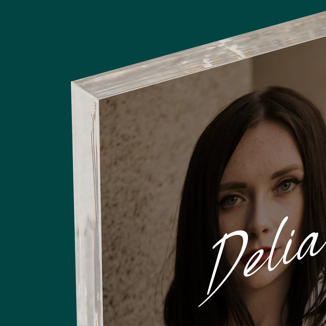 Fotografie Si Semnătură: A 40 Zi De Naștere Toate Cele Bune - Bloc Acrilic