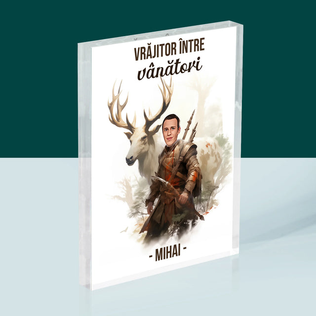 Personajul Tău: Vrăjitor Între Vânători - Bloc Acrilic