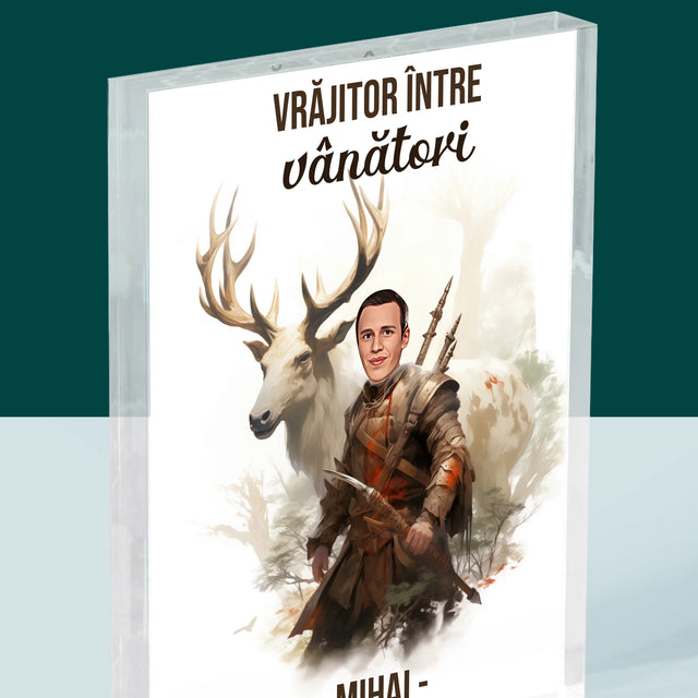 Personajul Tău: Vrăjitor Între Vânători - Bloc Acrilic