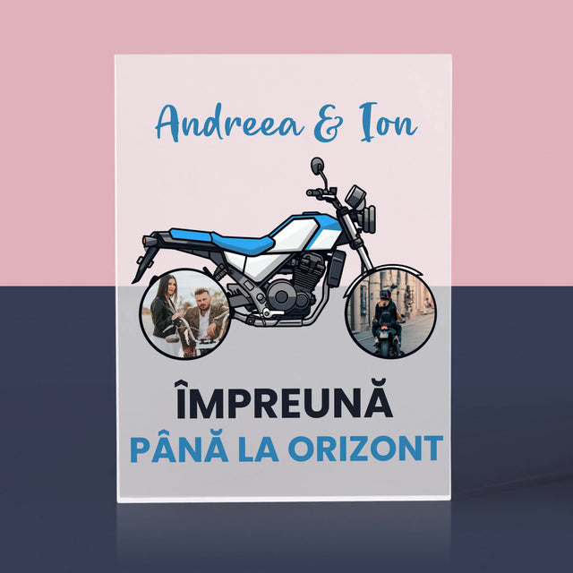Colaj De Fotografii: Împreună Pînă La Orizont - Bloc Acrilic