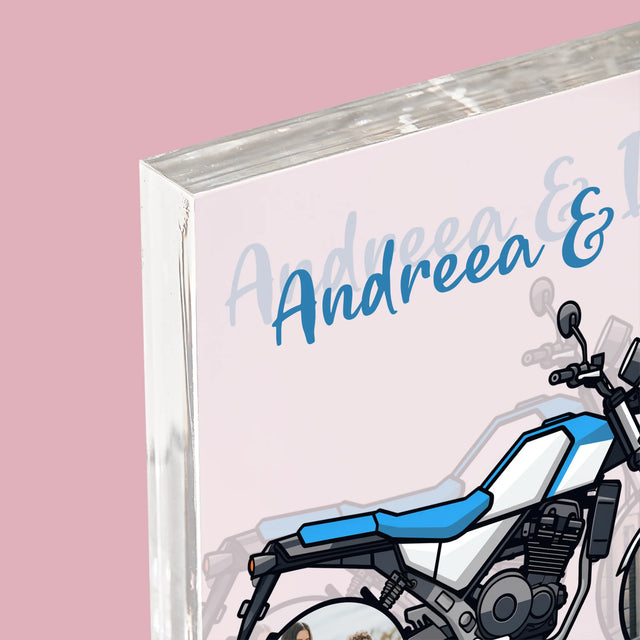 Colaj De Fotografii: Împreună Pînă La Orizont - Bloc Acrilic