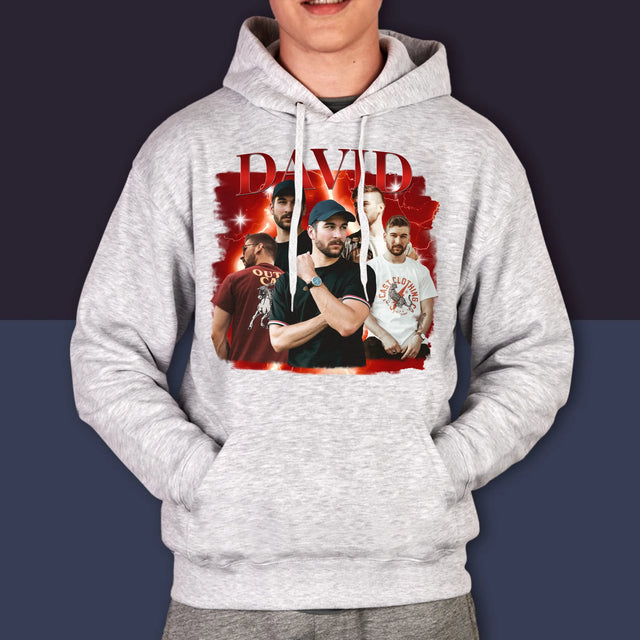 Personajul Tău: Bootleg Pentru El - Hanorac Cu Glugă Pentru Bărbați