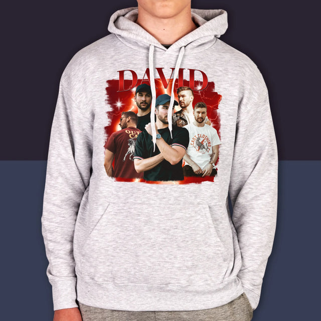 Personajul Tău: Bootleg Pentru El - Hanorac Cu Glugă Pentru Bărbați