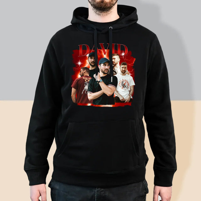 Personajul Tău: Bootleg Pentru El - Hanorac Cu Glugă Pentru Bărbați