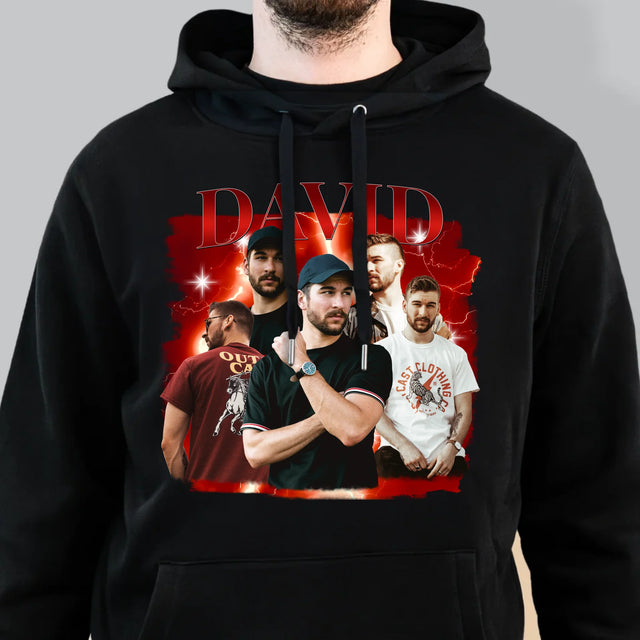 Personajul Tău: Bootleg Pentru El - Hanorac Cu Glugă Pentru Bărbați