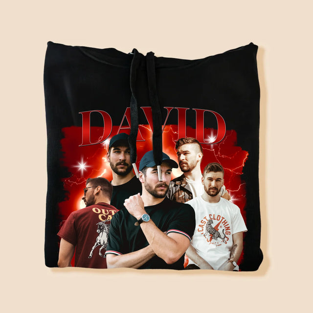 Personajul Tău: Bootleg Pentru El - Hanorac Cu Glugă Pentru Bărbați