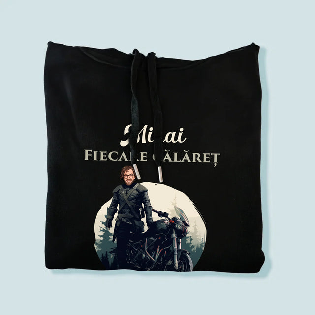 Personajul Tău: Fiecare Călăreț - Hanorac Cu Glugă Pentru Bărbați