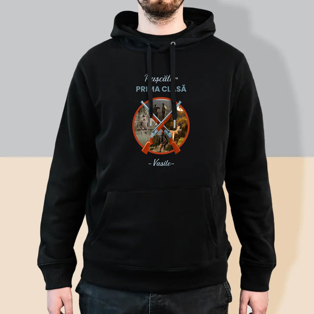 Colaj De Fotografii: Pușcător Prima Clasă - Hanorac Cu Glugă Pentru Bărbați