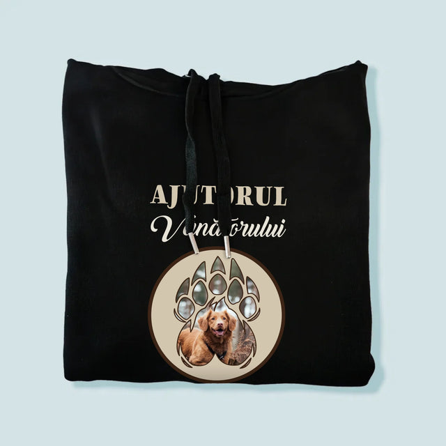 Formă Din Fotografii: Ajutorul Vânătorului - Hanorac Cu Glugă Pentru Bărbați