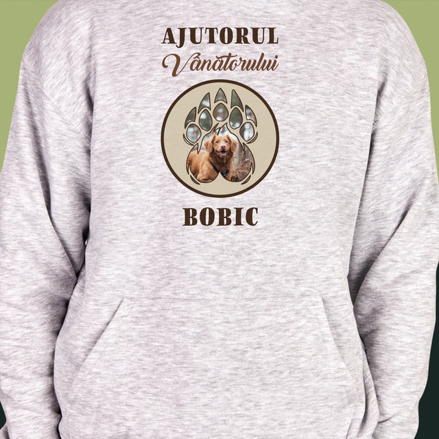 Formă Din Fotografii: Ajutorul Vânătorului - Hanorac Cu Glugă Pentru Bărbați