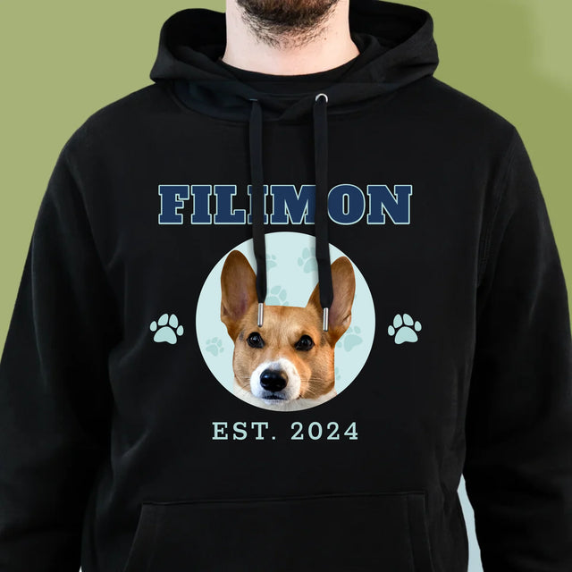 Personajul Tău: Câinele Tău Varsity - Hanorac Cu Glugă Pentru Bărbați