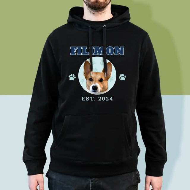 Personajul Tău: Câinele Tău Varsity - Hanorac Cu Glugă Pentru Bărbați