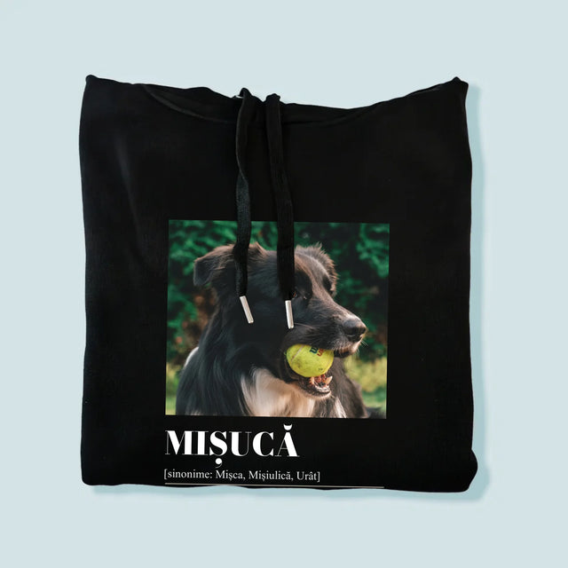 Fotografie Si Semnătură: Cățeluș Definiția - Hanorac Cu Glugă Pentru Bărbați