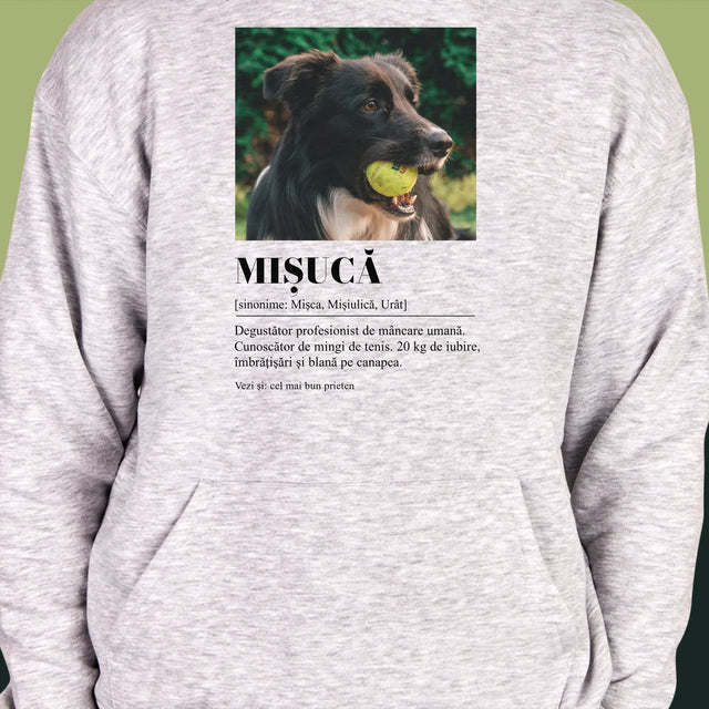 Fotografie Si Semnătură: Cățeluș Definiția - Hanorac Cu Glugă Pentru Bărbați