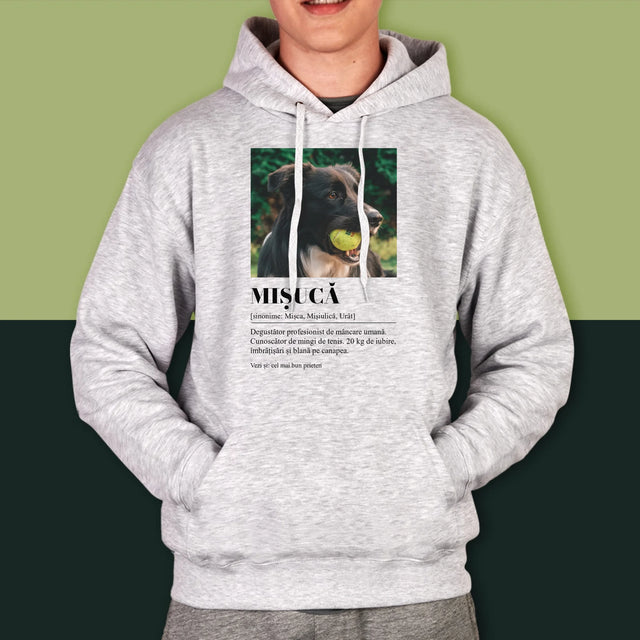 Fotografie Si Semnătură: Cățeluș Definiția - Hanorac Cu Glugă Pentru Bărbați