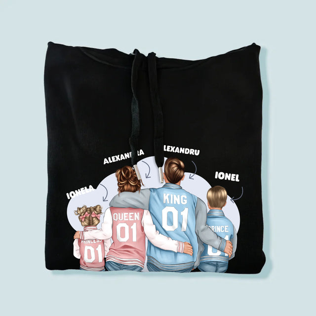 Creator De Personaj: Familia În Honoraci - Hanorac Cu Glugă Pentru Bărbați