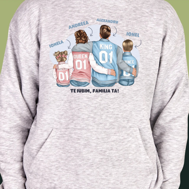 Creator De Personaj: Familia În Honoraci - Hanorac Cu Glugă Pentru Bărbați