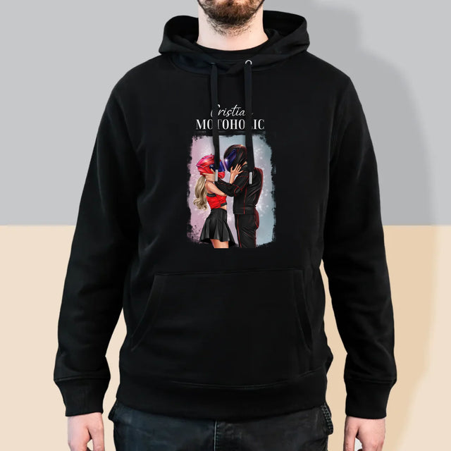 Creator De Personaj: Motoholic - Hanorac Cu Glugă Pentru Bărbați