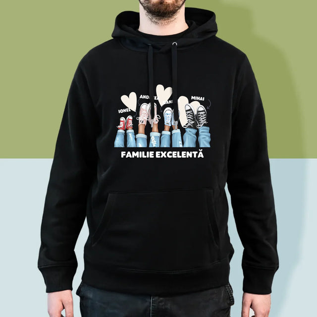 Creator De Personaj: Familia Teniși - Hanorac Cu Glugă Pentru Bărbați