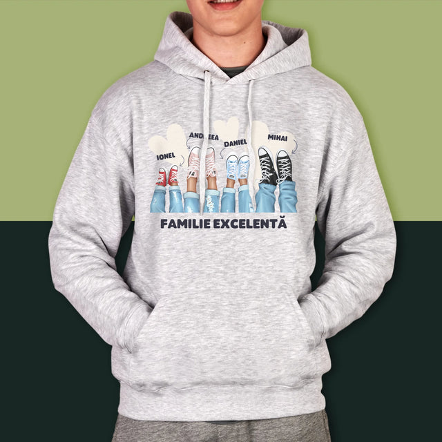 Creator De Personaj: Familia Teniși - Hanorac Cu Glugă Pentru Bărbați