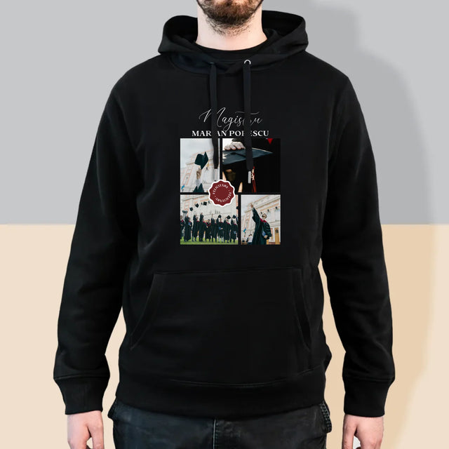 Colaj De Fotografii: Magistru - Hanorac Cu Glugă Pentru Bărbați