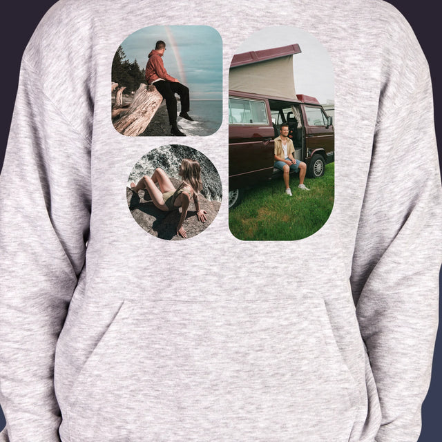 Colaj De Fotografii: Forme - Hanorac Cu Glugă Pentru Bărbați