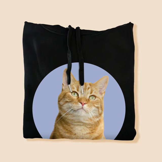 Fotografie Si Semnătură: Pisicul Tău - Hanorac Cu Glugă Pentru Bărbați