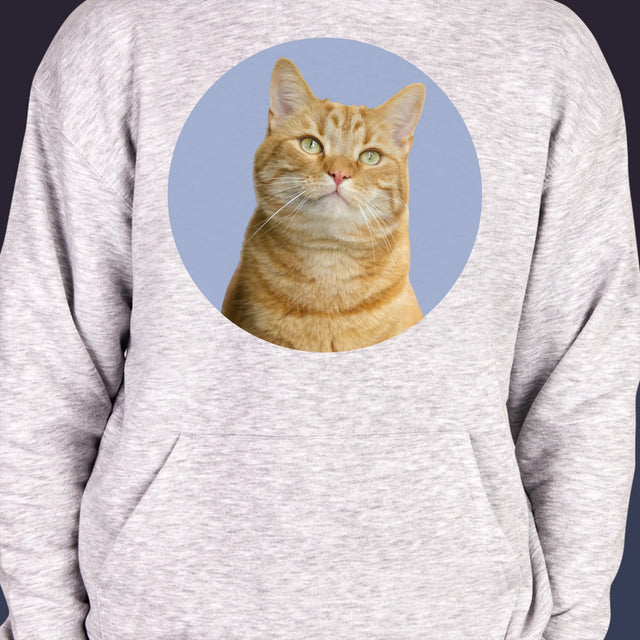 Fotografie Si Semnătură: Pisicul Tău - Hanorac Cu Glugă Pentru Bărbați