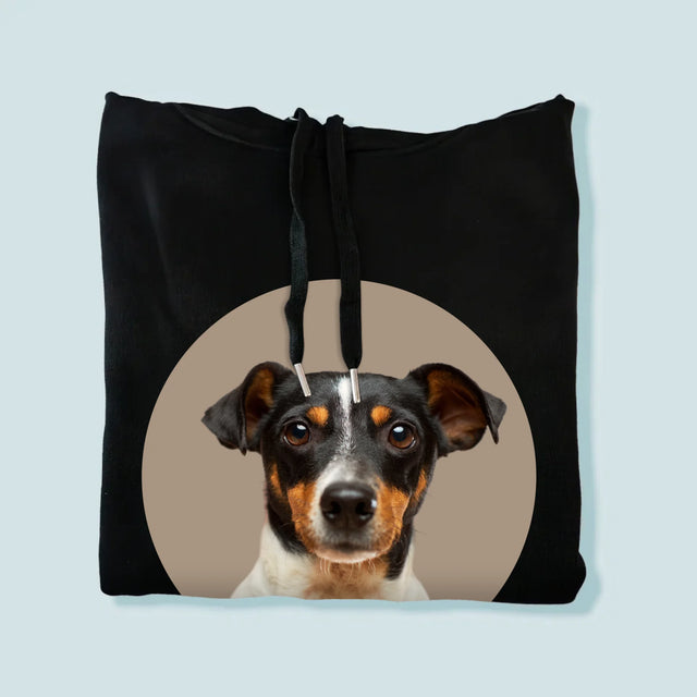 Fotografie Si Semnătură: Câinele Tău - Hanorac Cu Glugă Pentru Bărbați