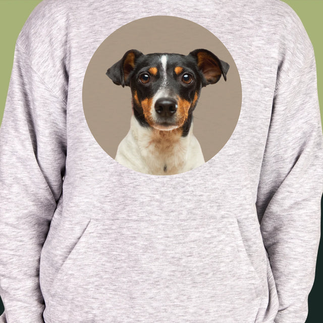 Fotografie Si Semnătură: Câinele Tău - Hanorac Cu Glugă Pentru Bărbați