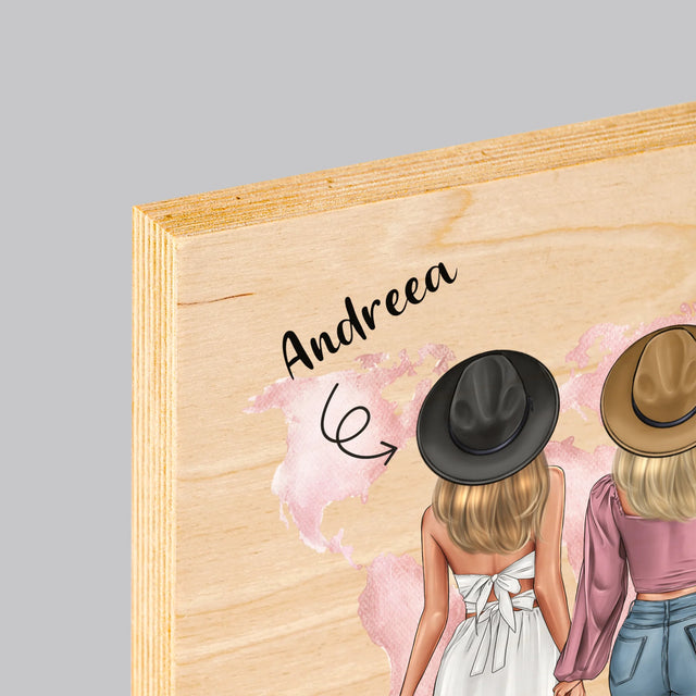 Creator De Personaj: 710419 - Imprimare Pe Lemn ( Verticală)