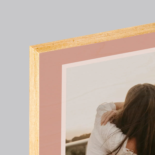 Fotografie Si Semnătură: Cântecul Tău Cu Cod - Imprimare Pe Lemn ( Verticală)