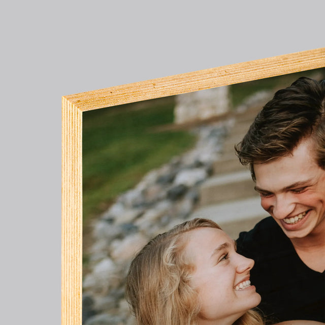 Fotografie Si Semnătură: Cântecul Vostru Cu Cod Qr - Imprimare Pe Lemn ( Verticală)