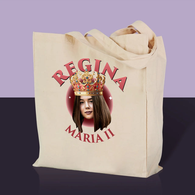 Fotografie Si Semnătură: Regina - Sacoșă De Pânză